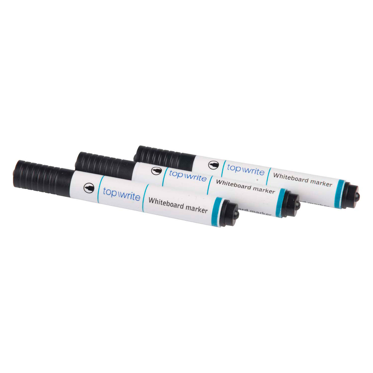 Marqueur pour tableau blanc noir, 3 pcs.