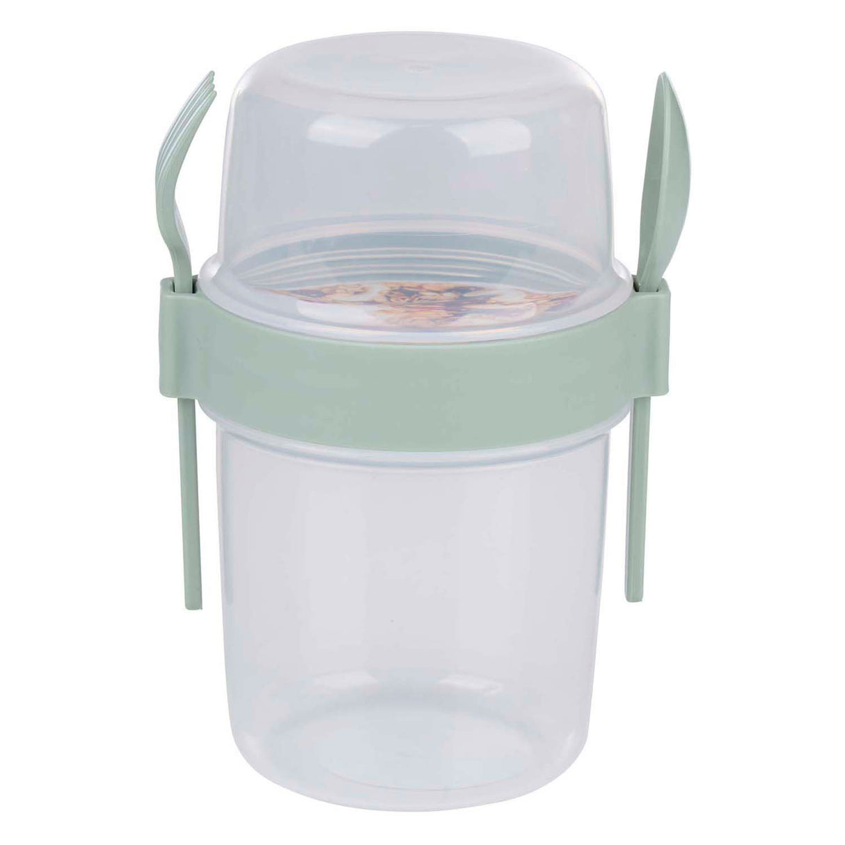 Tasse de conservation des aliments avec couverts