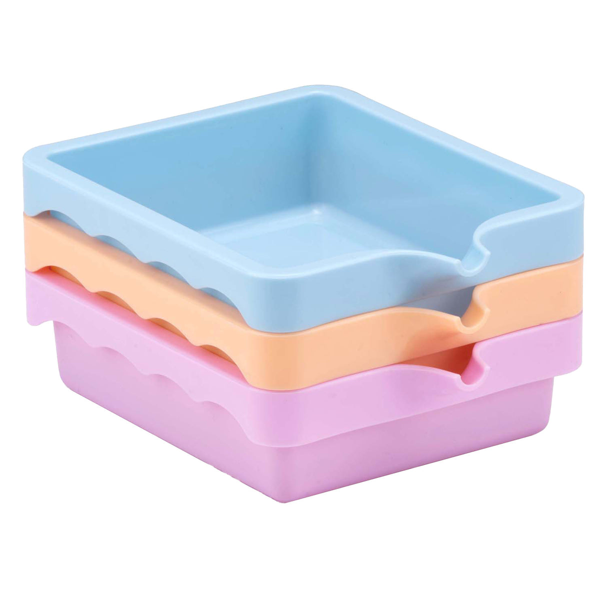 Plateaux de mélange de peinture à palette, 3 pcs.