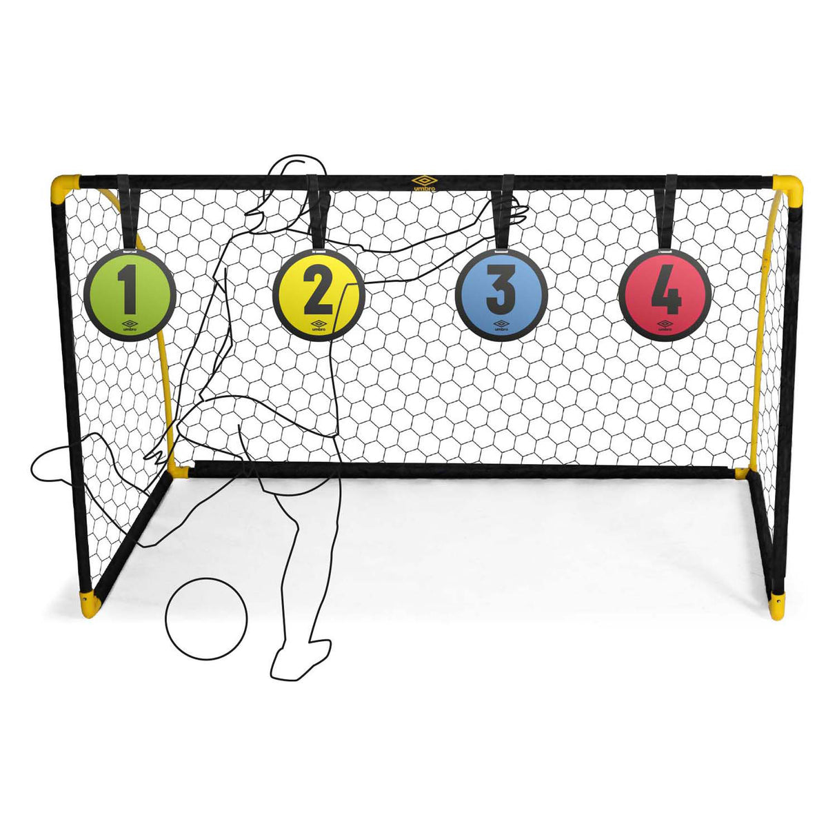 Cibles de football, 4 pcs.