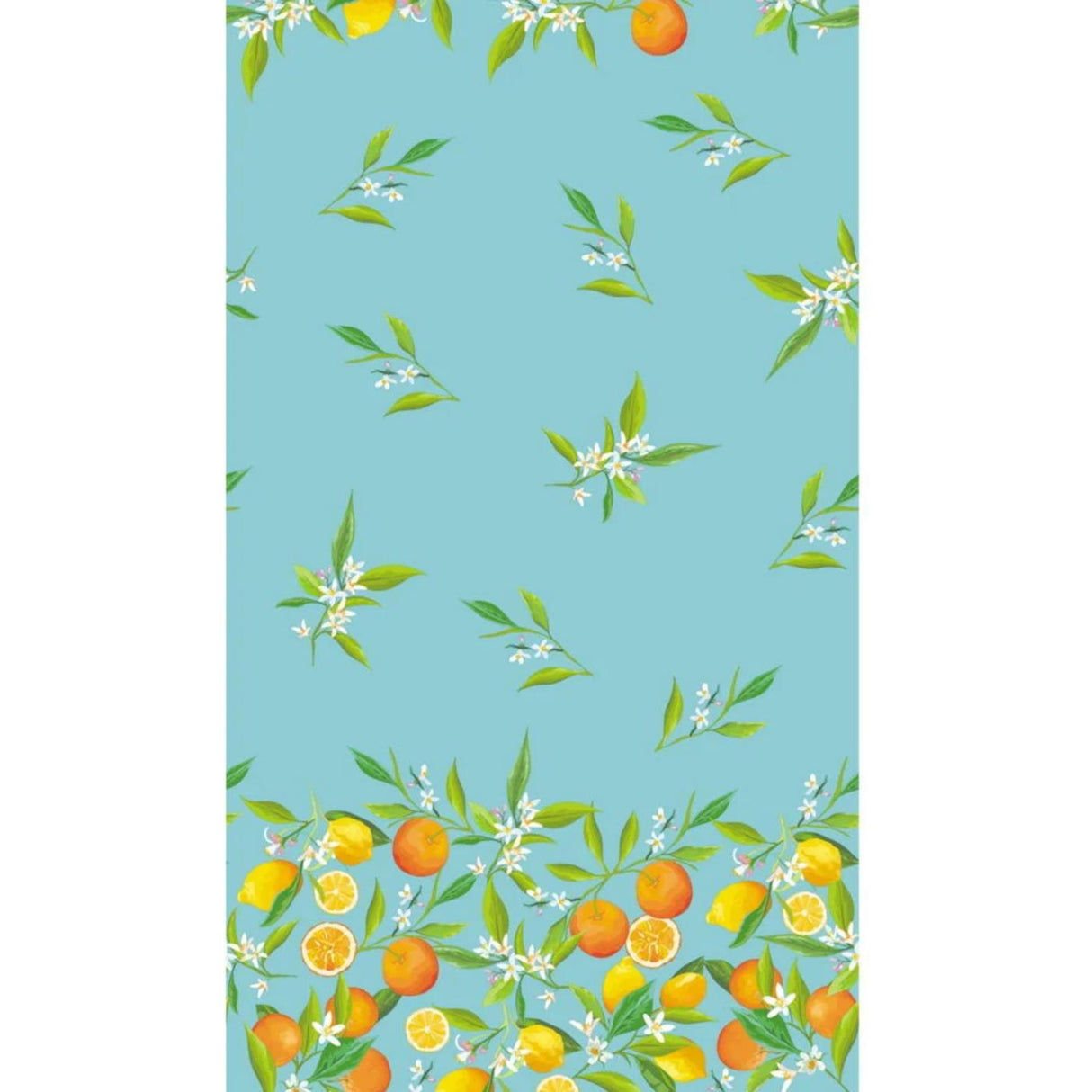 Nappe Duni citronnier 138x220cm