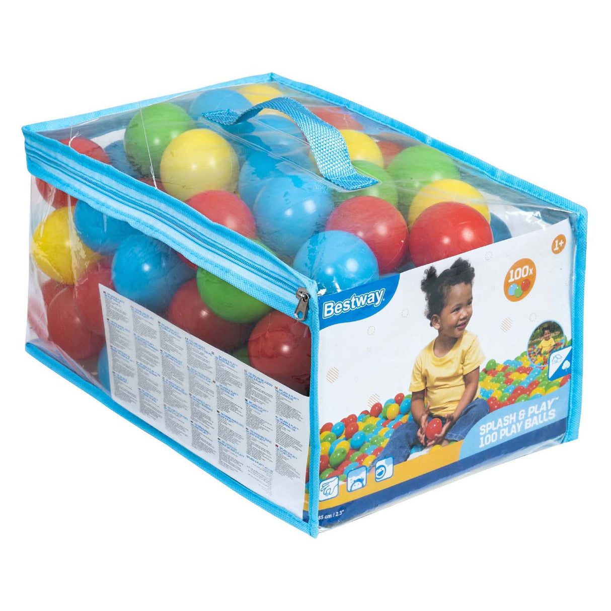 Bestway speelballen splash play, 100st.