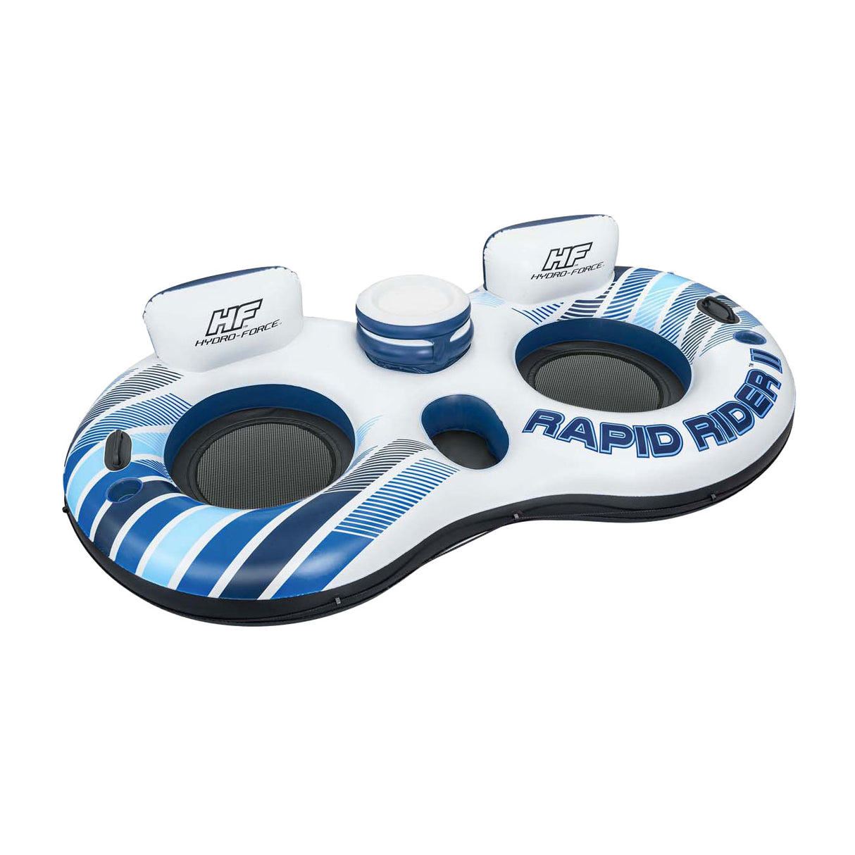Bouée de natation double tube Bestway hydro force rapid rider, 240 cm