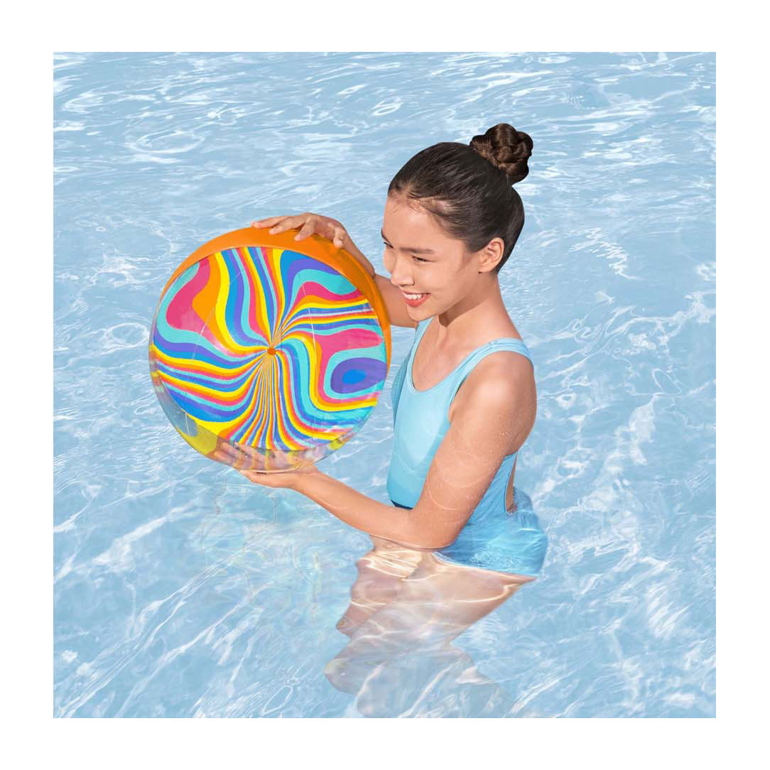 Ballon de plage Bestway tie-dye twist, 34 cm