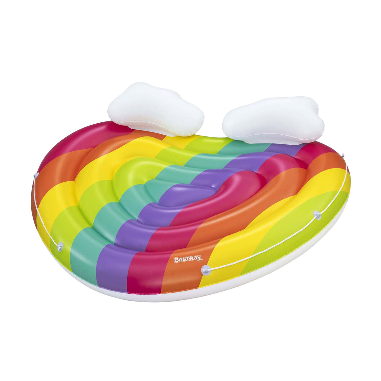 Coeur arc-en-ciel gonflable Bestway Rainbow Dreams, 164 cm