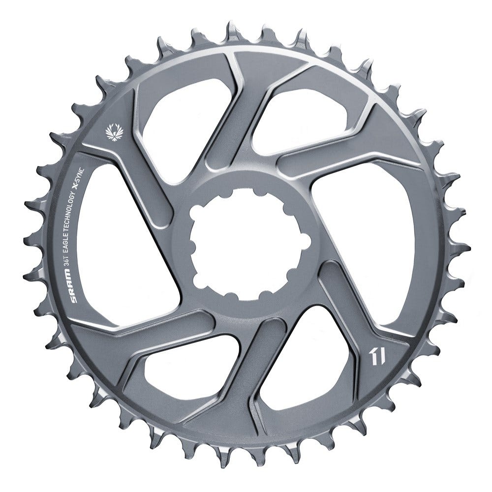 Sram plateau x-sync 2 plateau x-sync 2 36t gris polaire