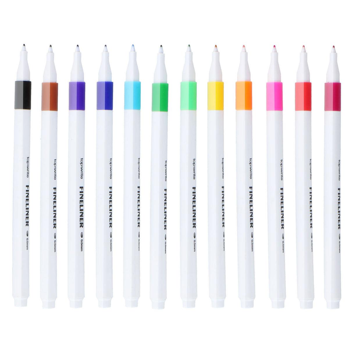 Couleur Fineliners, 12 pcs.