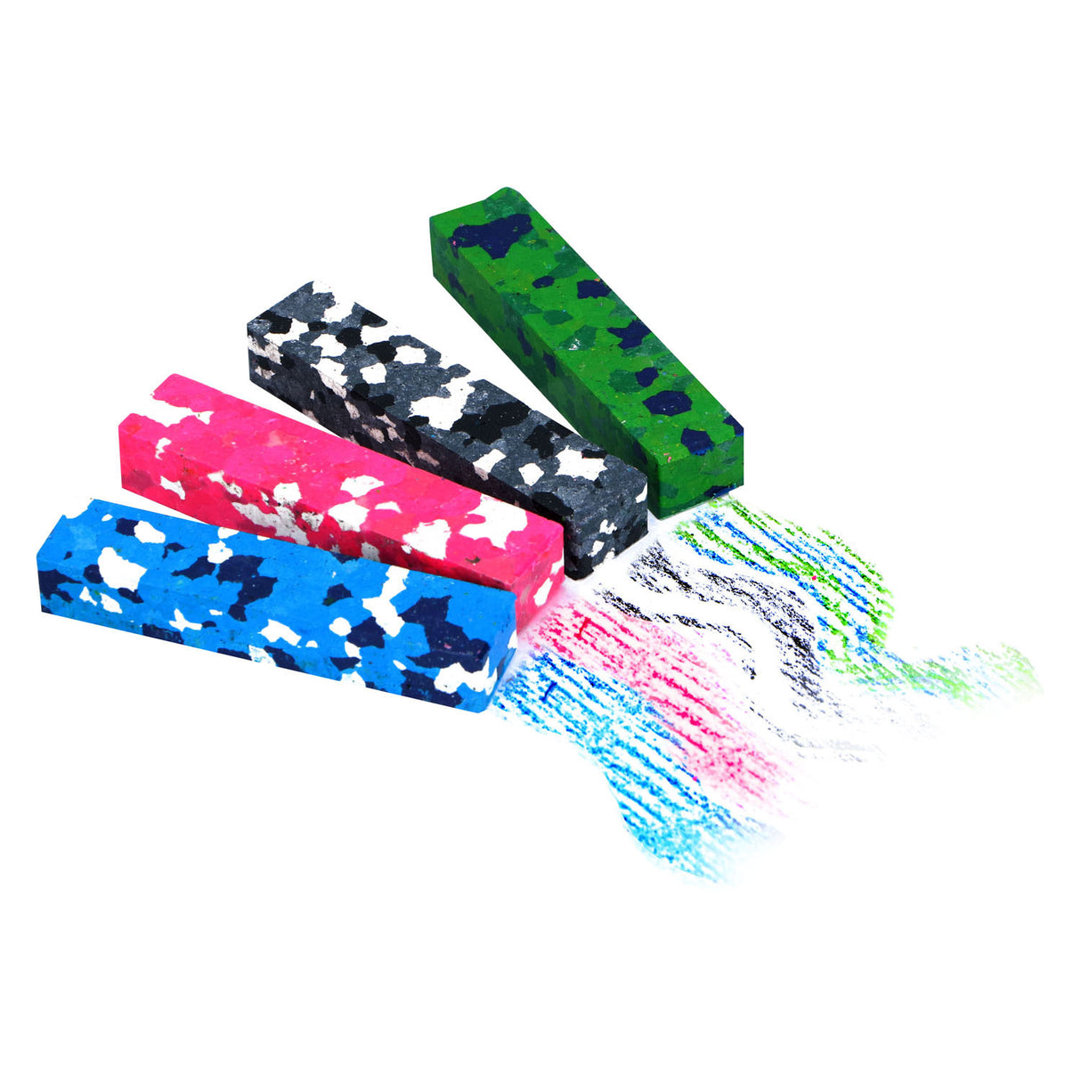 Crayons de cire de couleur, 4 pcs.