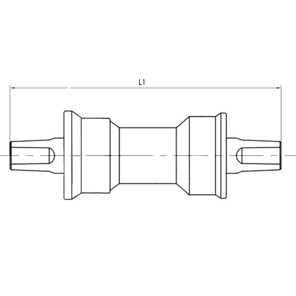 Set de réparation du support de fond d'onde M en acier 127 mm