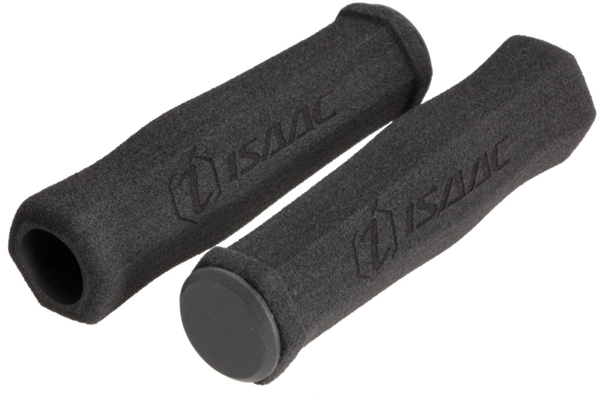 Isaac Grips mousse noire Isaac logo