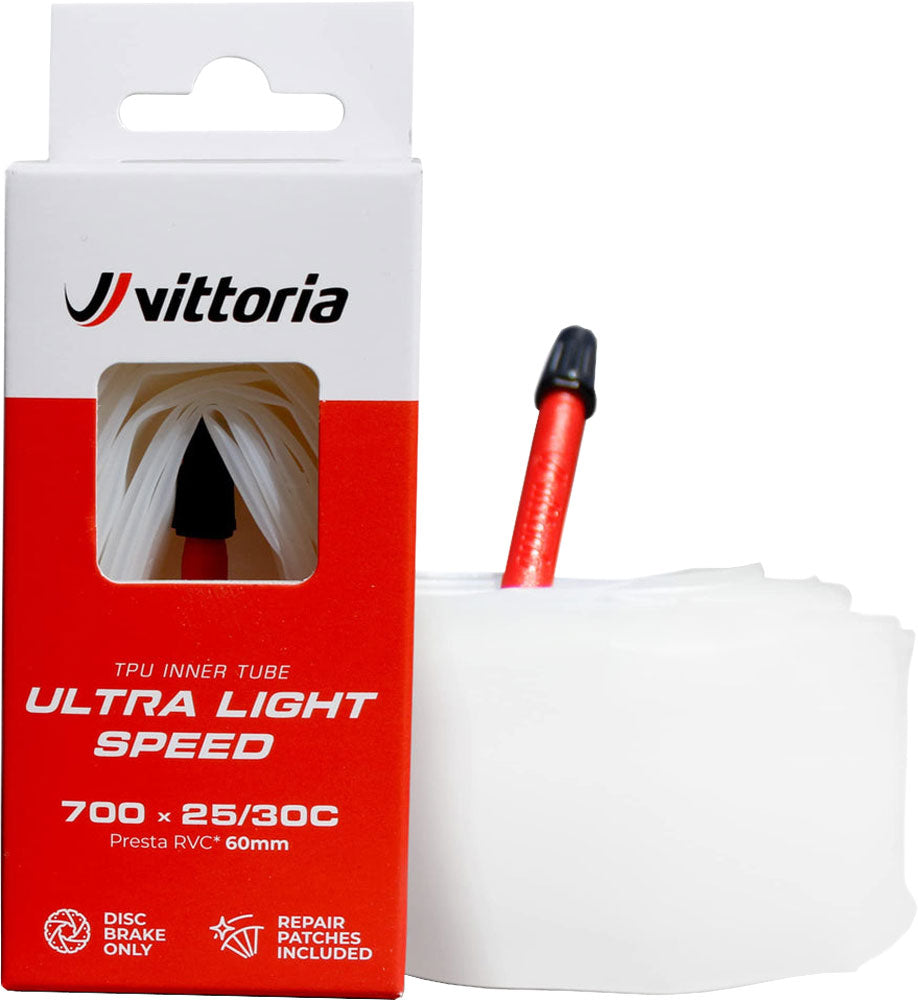 Vittoria ultra léger vitesse 700x25 30 sv tube tpu 40mm