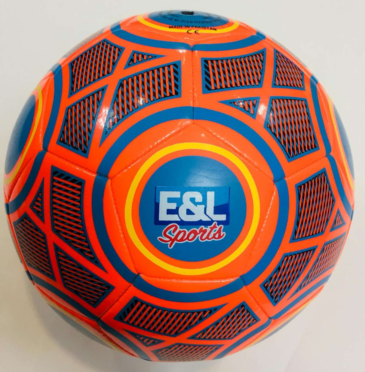 E L Sports Champion de Voetbal - Différents impressions - 320 grammes - Taille 5