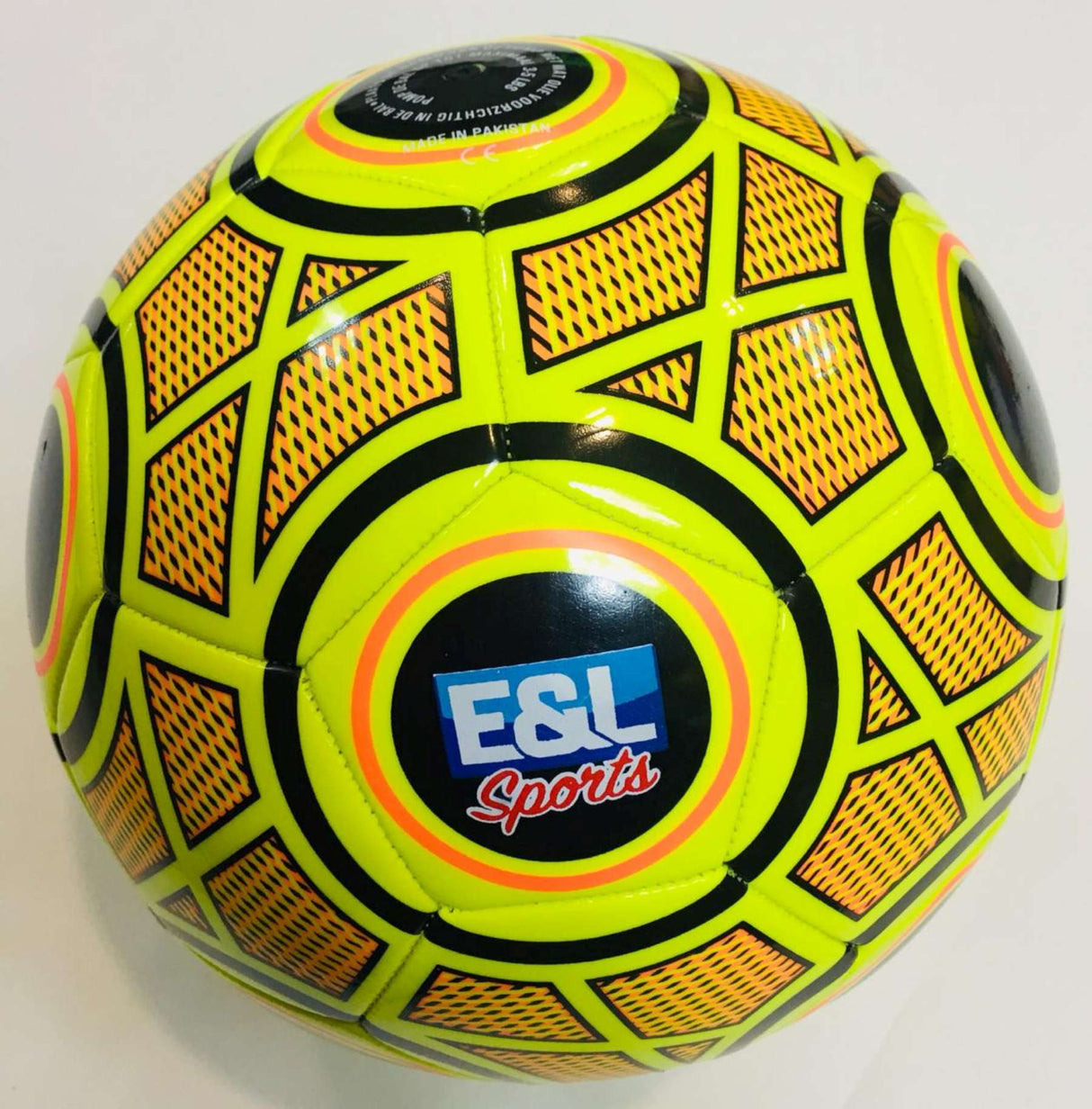 E L Sports Champion de Voetbal - Différents impressions - 320 grammes - Taille 5