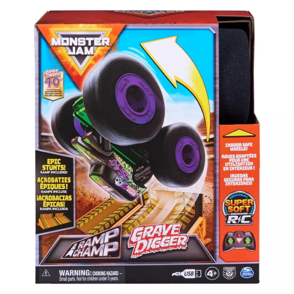 Monster Jam Monster Jam RC Grave Digger Rampe Champ 1:16