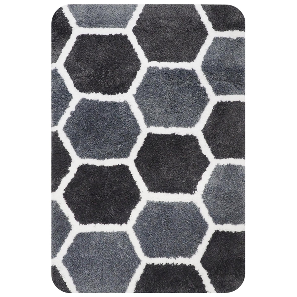 Dutch house rennes tapis de bain 60x90 cm gris