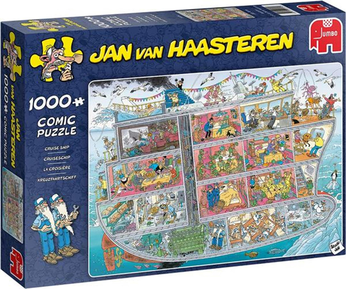 Bateau de croisière jvh jumbo 1000pcs