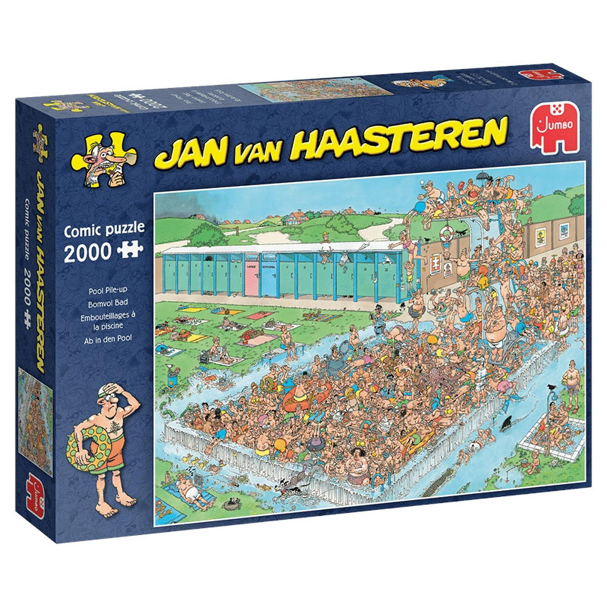 Puzzle jvh Jumbo bain emballé 2000 pièces