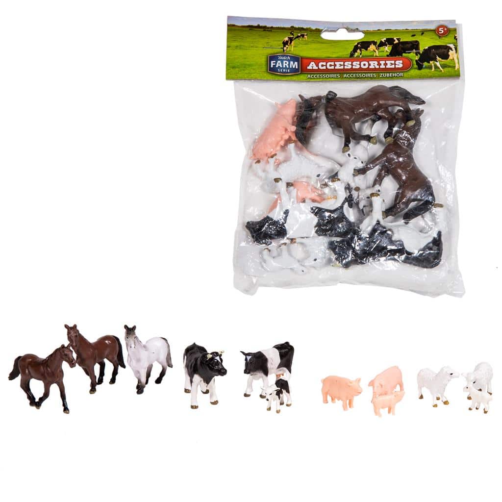 Animaux de la ferme 12 pièces