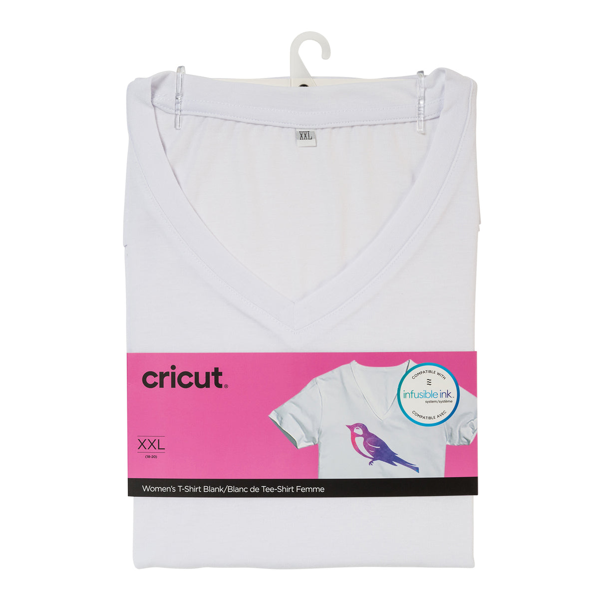 Cricut • t-shirt femme col v taille xxl