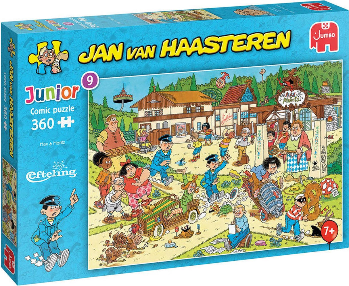 Puzzle Jumbo Jan van Haasteren junior 9 Efteling Max Mortiz 360pcs puzzle enfant