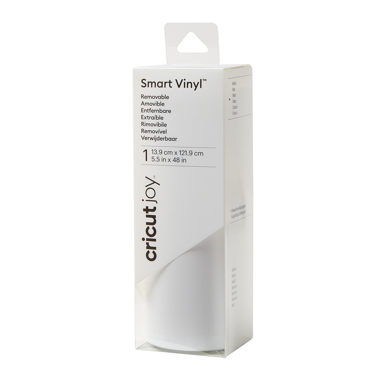 Cricut joy • vinyle intelligent amovible blanc