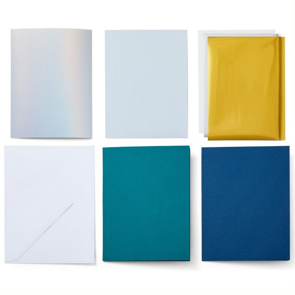 Cricut joy • insérer des cartes en aluminium lagon bleu a6