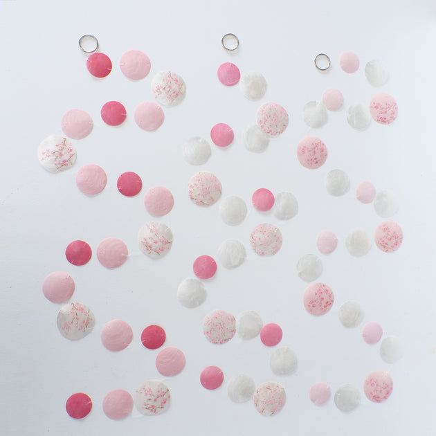 Boltze home guirlande capiz sakura 180cm