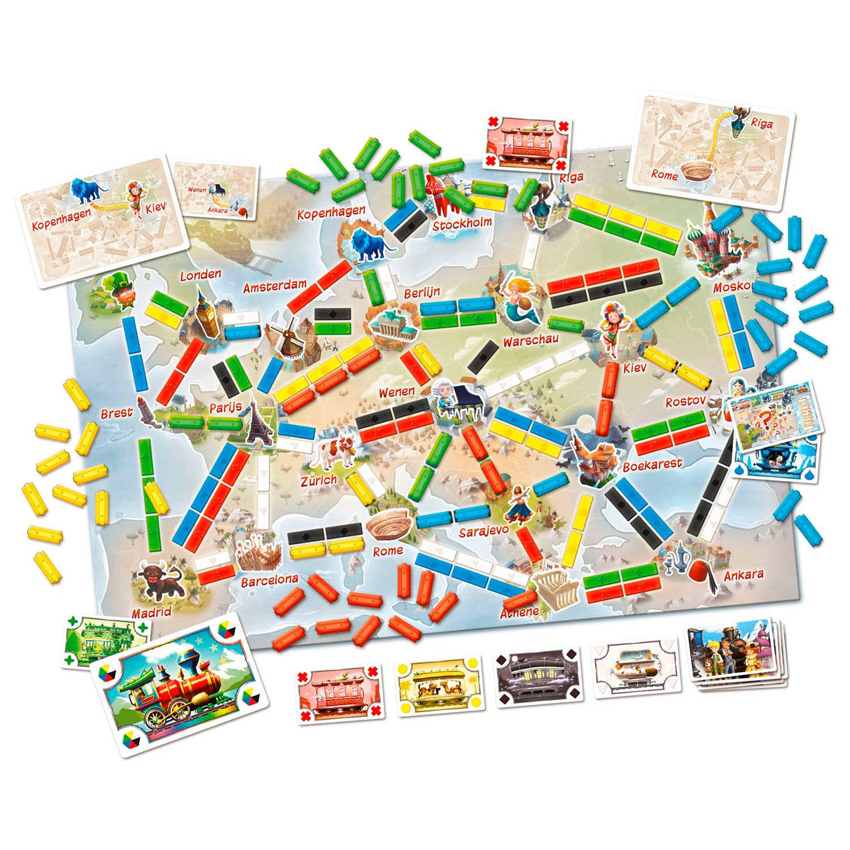 Jeu de société Billet Asmodee pour faire mon premier voyage