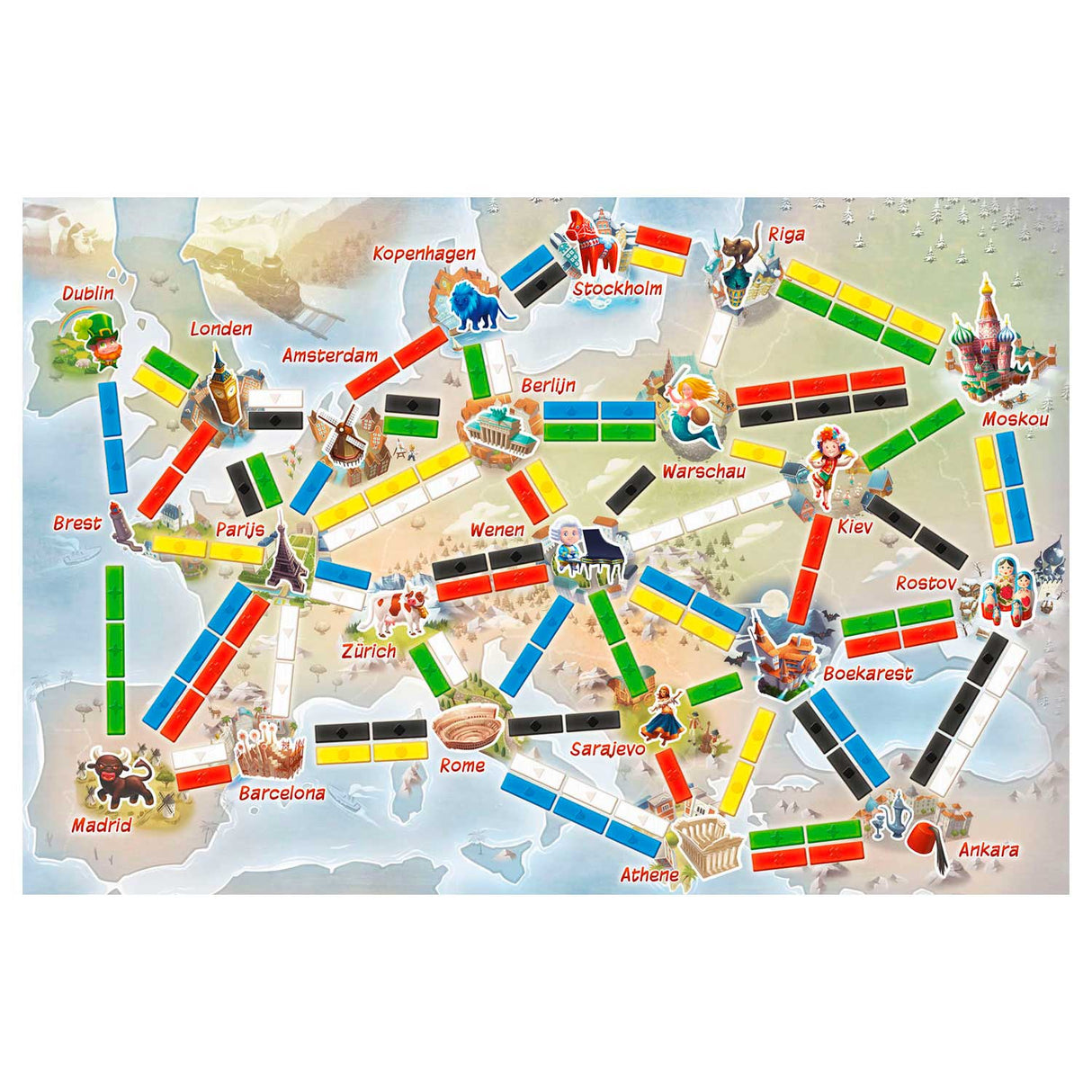Jeu de société Billet Asmodee pour faire mon premier voyage
