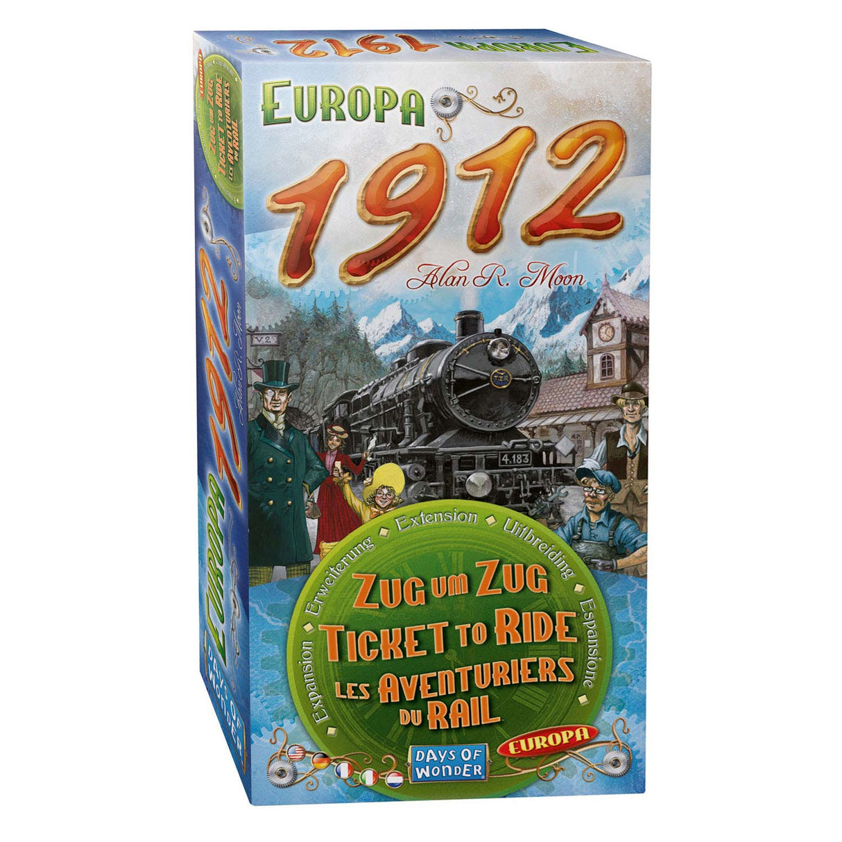 Ticket Asmodee pour rouler - Europe 1912 Expansion Ensemble