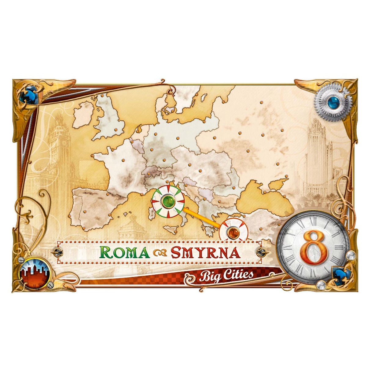 Ticket Asmodee pour rouler - Europe 1912 Expansion Ensemble