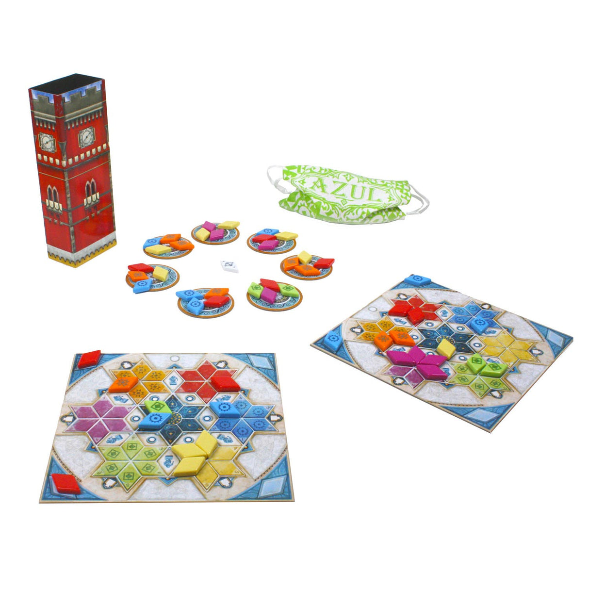 Next move games - pavillon d'été azul - jeu de société - adapté pour 2 à 4 joueurs