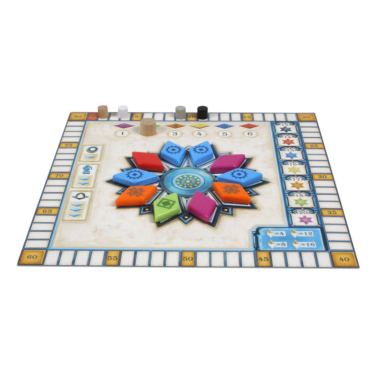 Next move games - pavillon d'été azul - jeu de société - adapté pour 2 à 4 joueurs