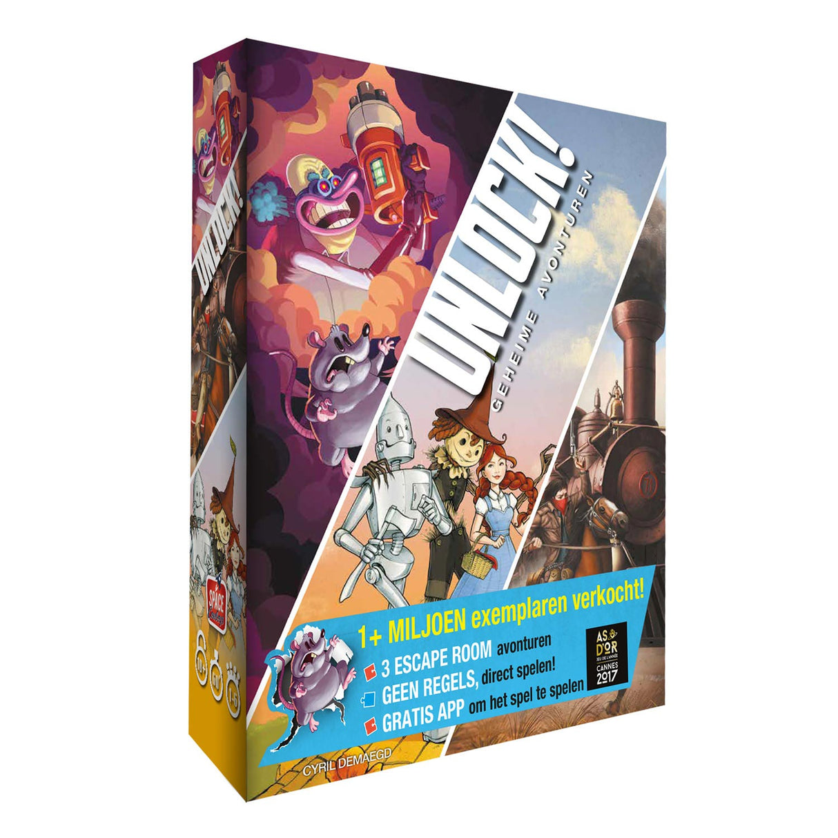 Asmodee déverrouille! 3 aventures secrètes