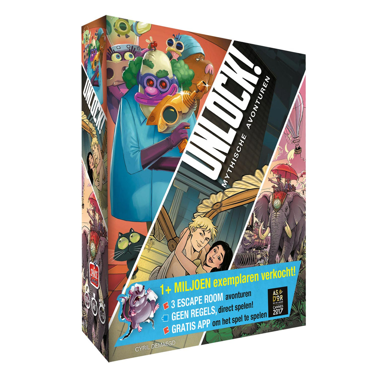 Asmodee débloquez ! 8 aventures mythiques