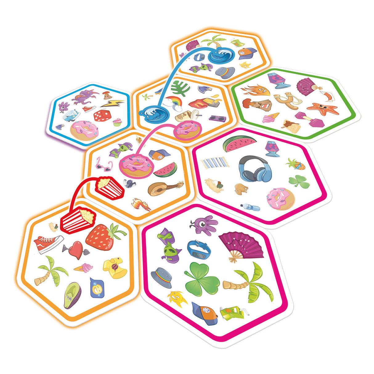 Studio de jeu de société zygomatique dobble connect jeu de cartes