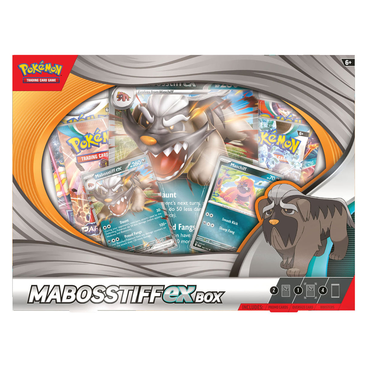 ASMODEE POKÉMON TCG EXBOX - MABOSSTIF