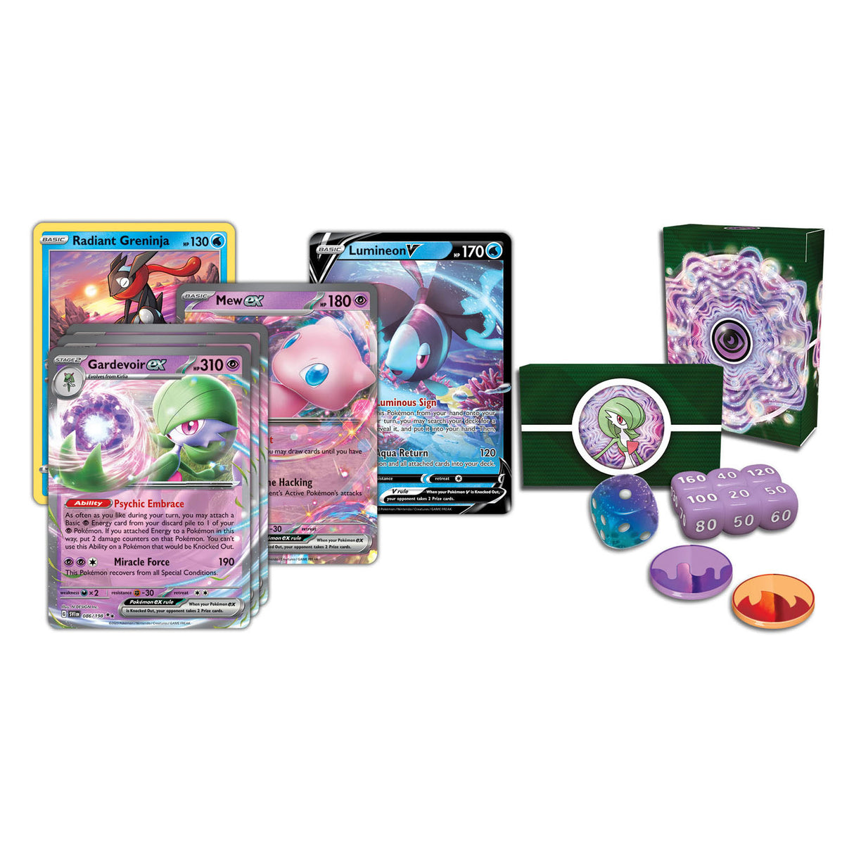 ASMODEE POK TCG April League Battle Decks - GardeVoir Ex