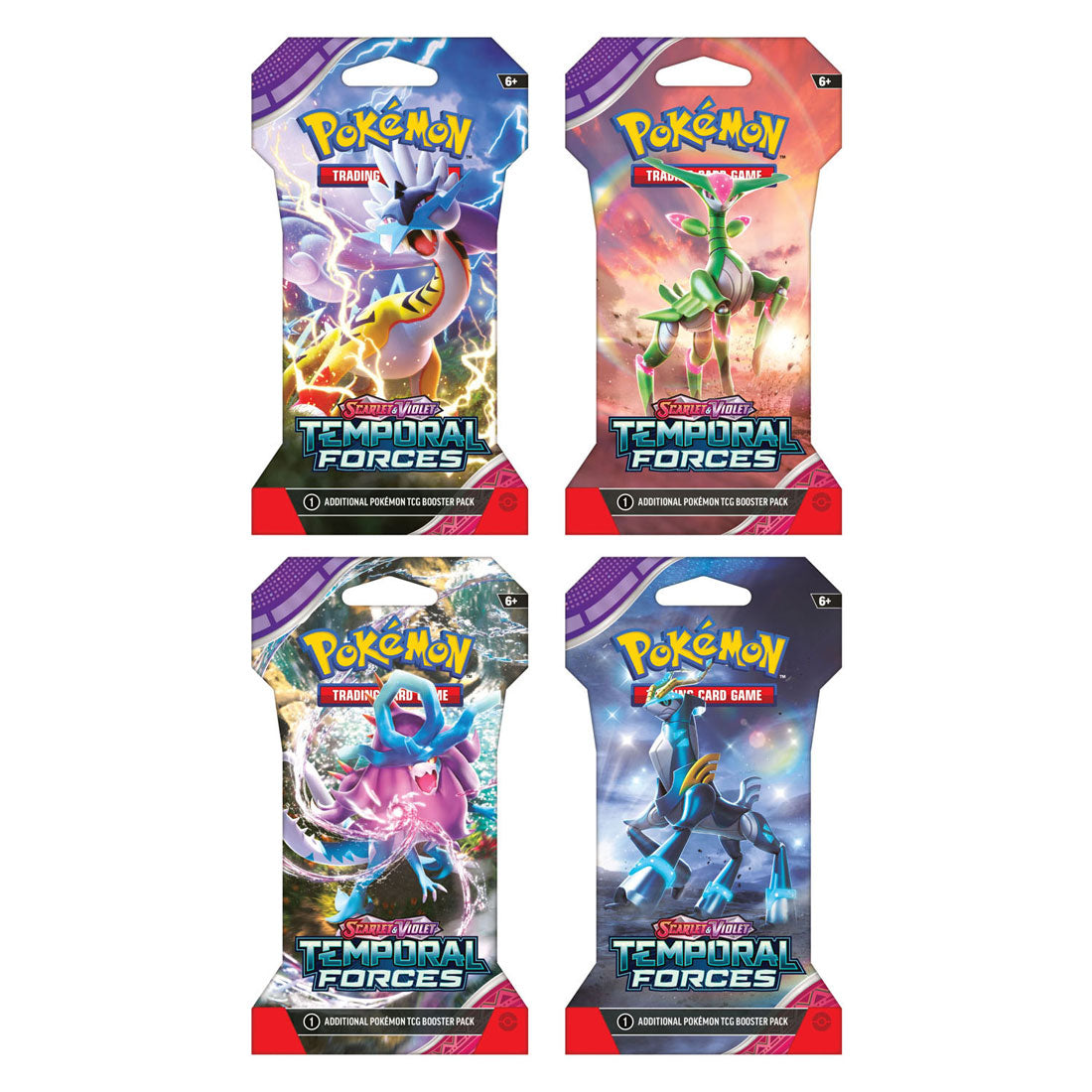 Asmodee TCG SV05 Booster à manches Forces temporelles