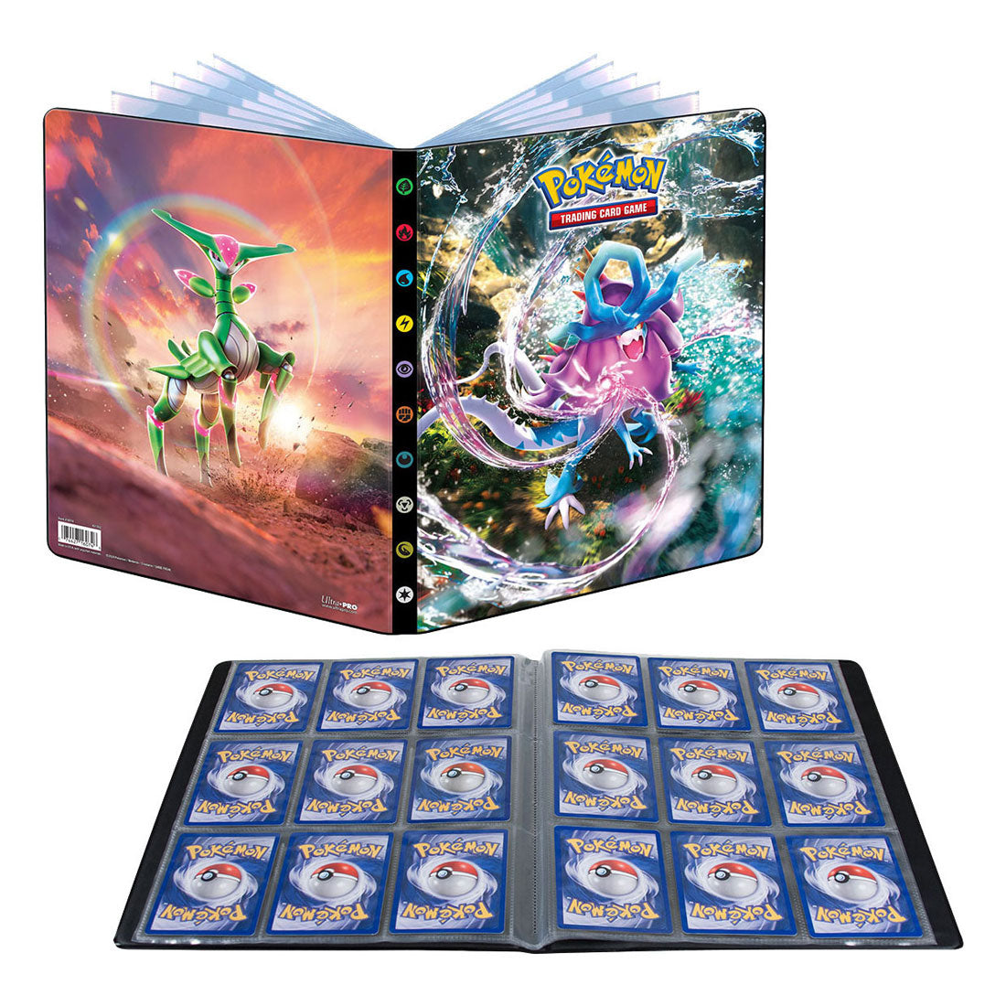 Asmodee portfolio sv05 forces temporelles 9 pochettes