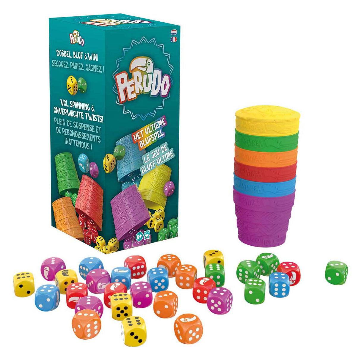 Jeu de dés Asmodee Perudo