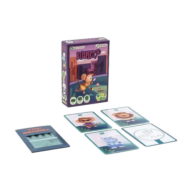 Geronimo games kiwizou kaartspel suspecto