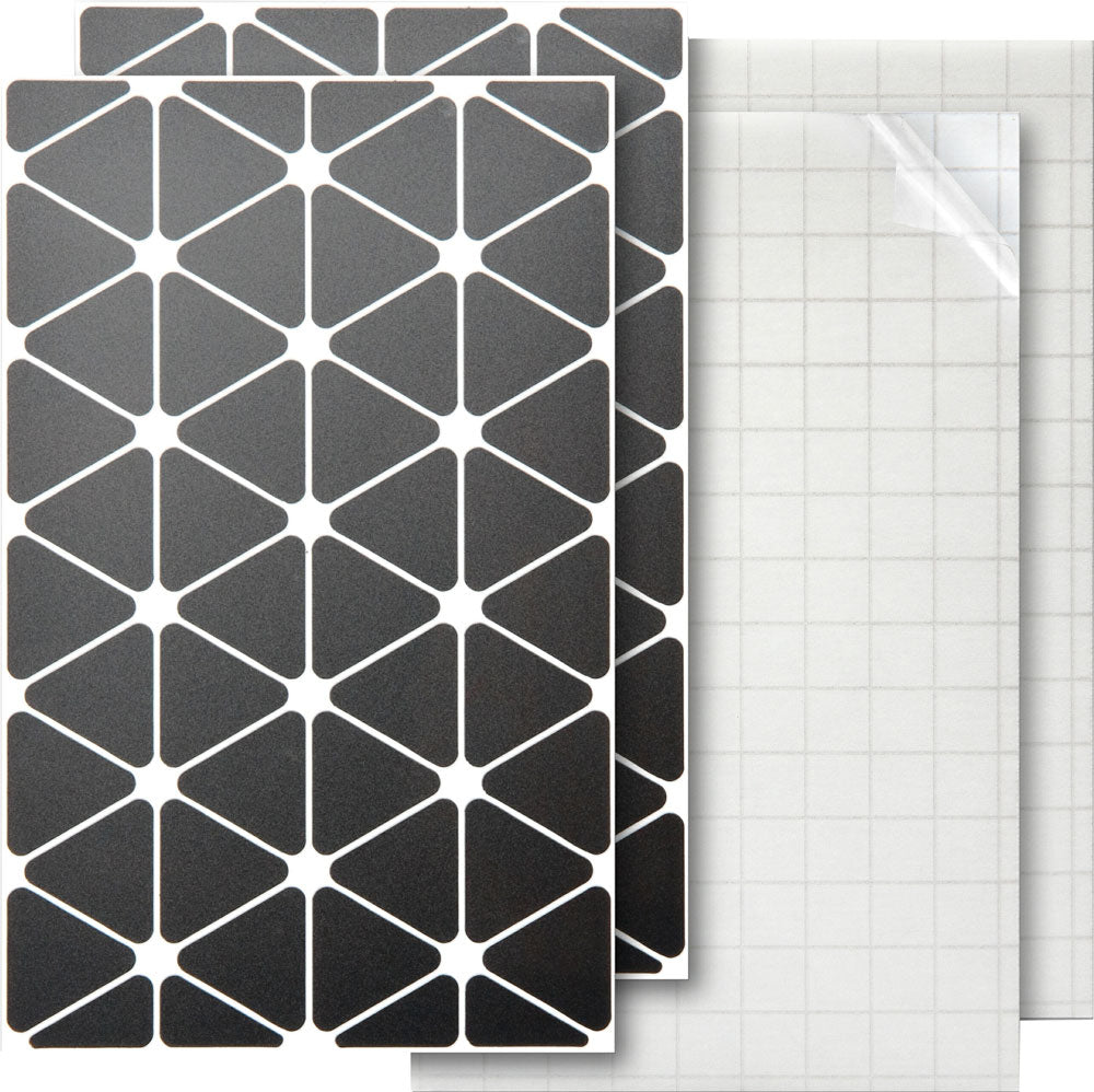 Triangles d'autocollants réfléchissants Luxshield
