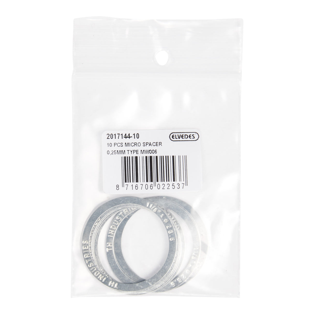 Elvedes micro-entretoises mw006 (10x)