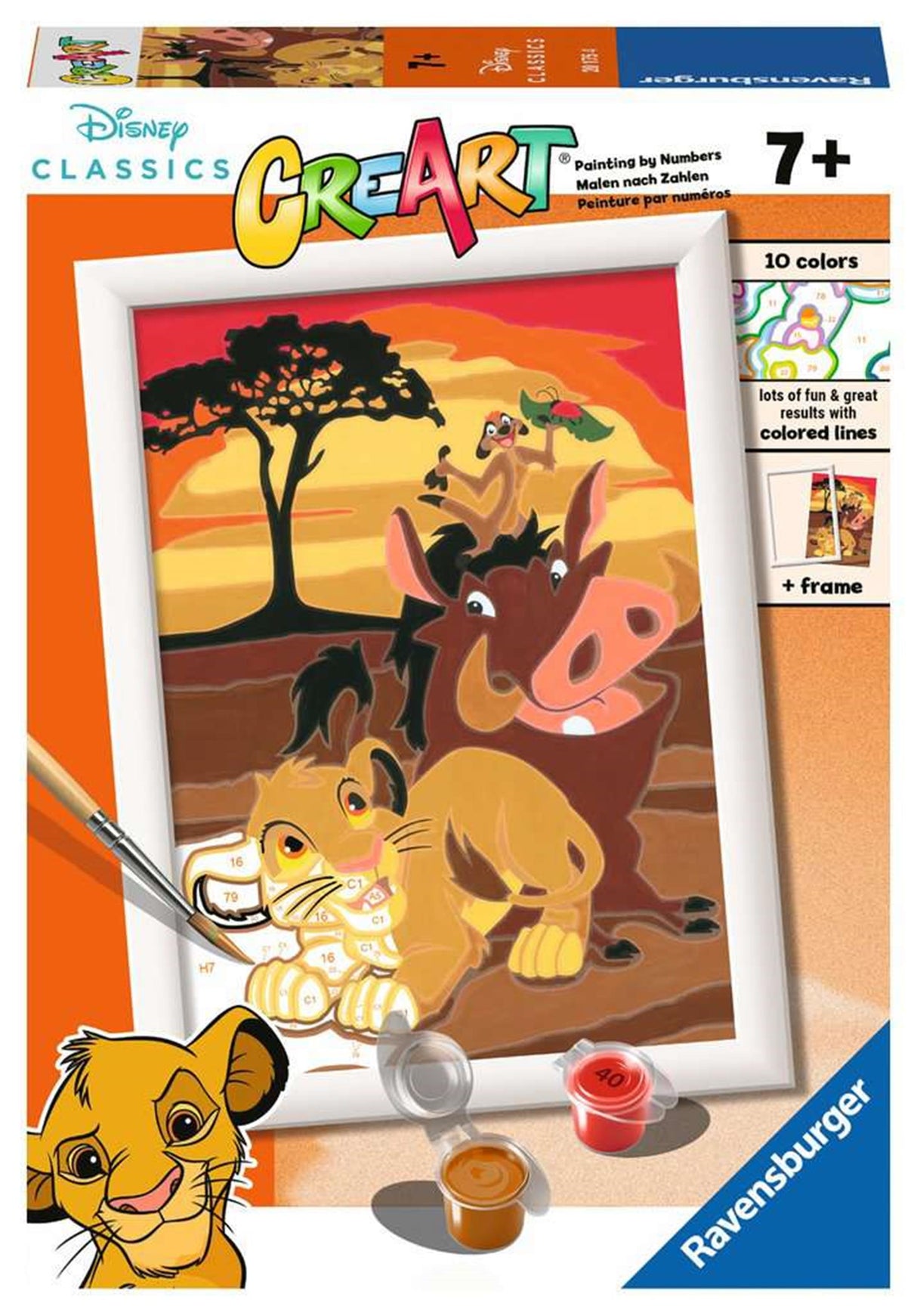 Ravensburger Creart Painting by Number - Disney the Lion King