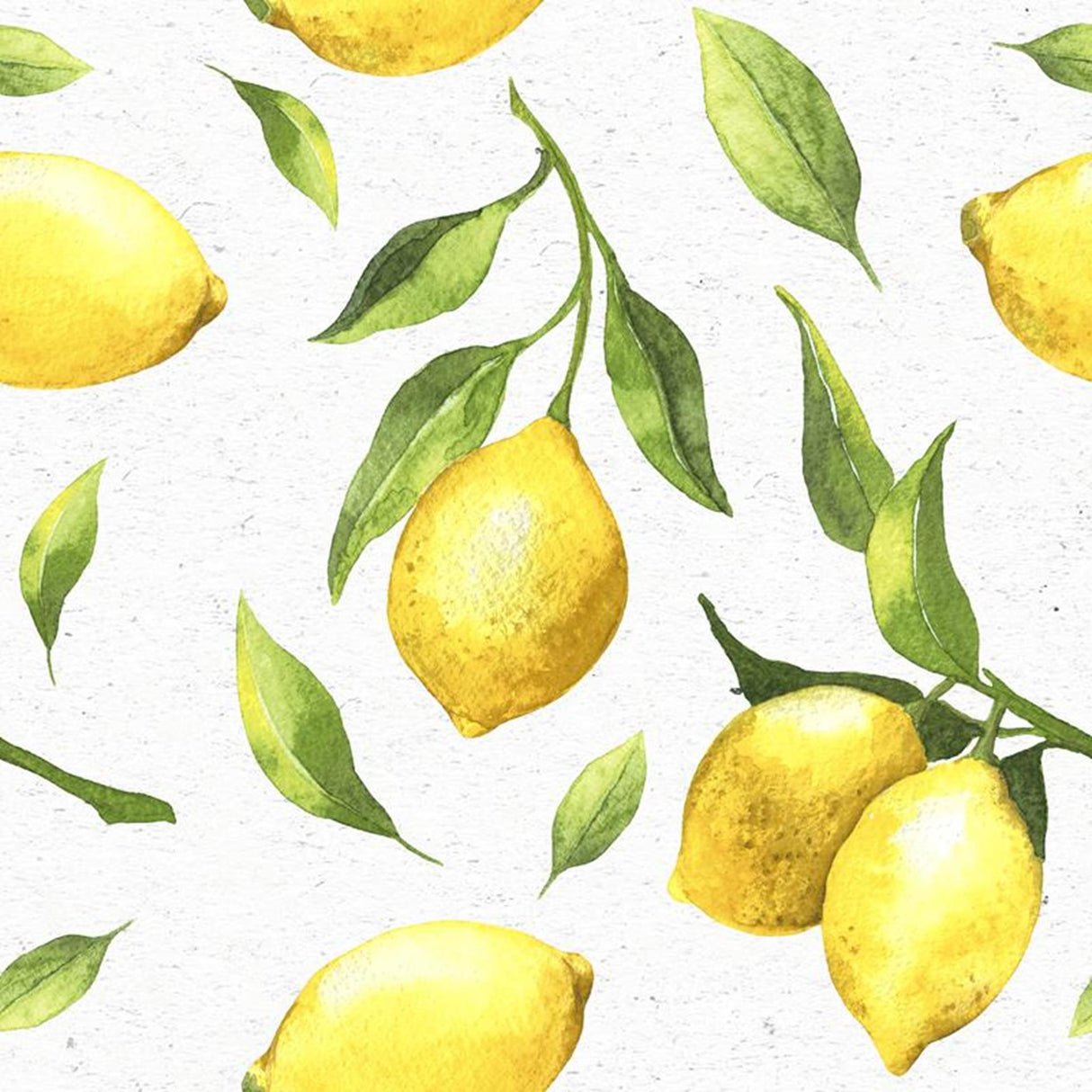 Serviettes Duni citron 33x33cm
