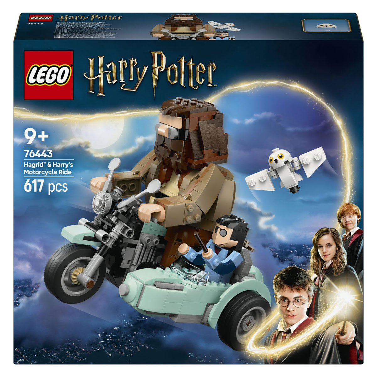 Lego Harry Potter™ Hagrid™ et la balade magique en moto de Harry - 76443