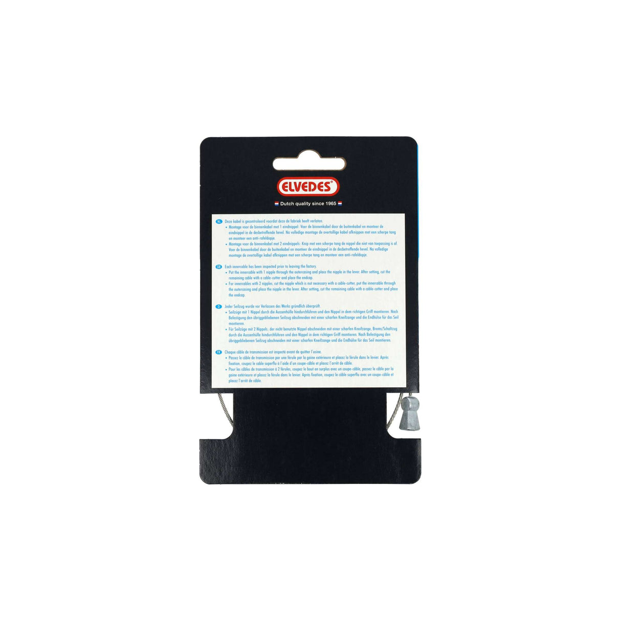 Elvedes câble intérieur de frein cantilever �1,5mm 400mm acier
