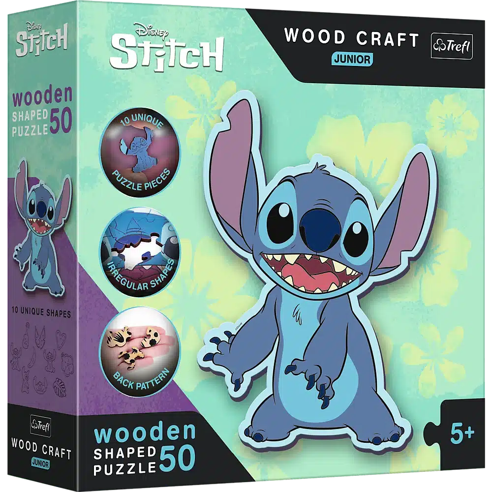 Disney puzzle junior en bois trefl lilo stitch de - 50 pièces