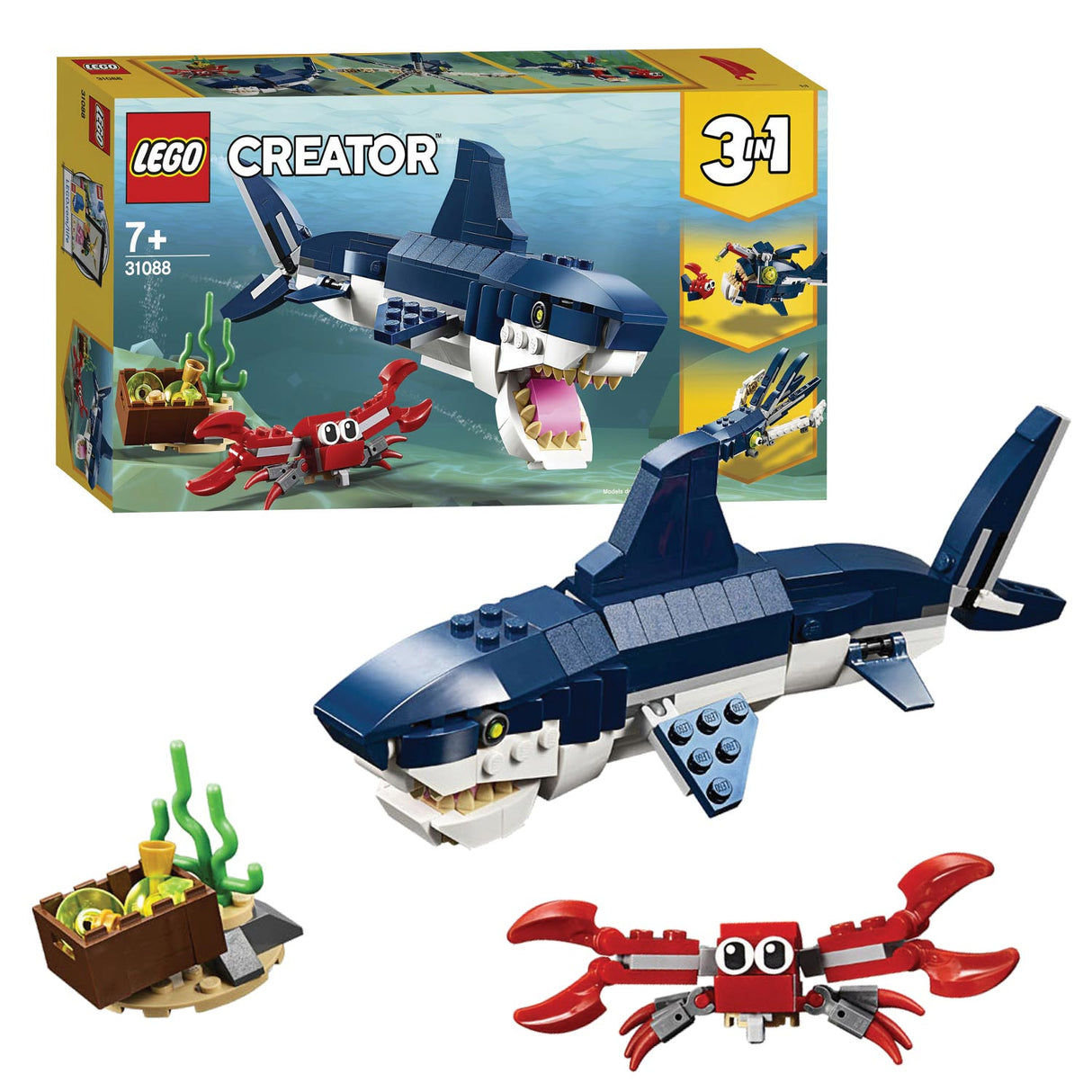 Créateur LEGO LEGO 31088 Les êtres en mer profonde